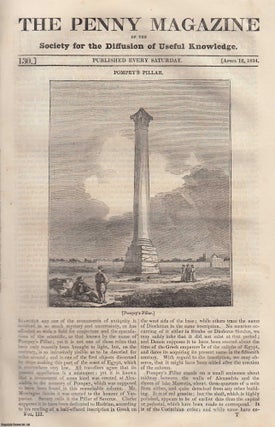 Pompey's Pillar, Egypt; Mahomet (the Turkish emperor); A Depraved Habit. Penny Magazine.
