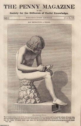 Item #330696 A Boy Extracting a Thorn (bronze statue Grecian art); The Cities of Silence (Turkish...