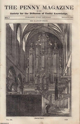 The Haarlem Organ (organ of the Sint-Bavokerk); The Pyramid Cemetery. Penny Magazine.