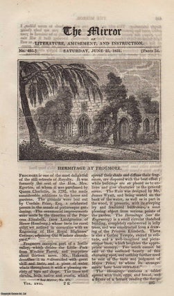 Item #330764 Hermitage at Frogmore & Russian Burial Ground. A complete rare weekly issue of the...