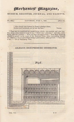 Item #330792 Gilman's High-Pressure Generator; Cure of Smoky Chimneys; Separating Wax and Honey...