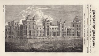Item #330805 Front View of Windsor Castle; Malaria, and its Ravages; American Mill Spindle; Mode...
