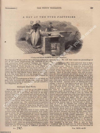The Tyne Factories, Newcastle, TOGETHER WITH A Second Day at The Tyne Factories, in 1844. The. NORTH EAST INDUSTRY 1844.