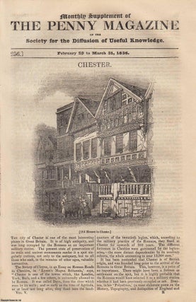 Item #330948 The City of Chester. Issue No. 256, 1836. A complete original weekly issue of the...