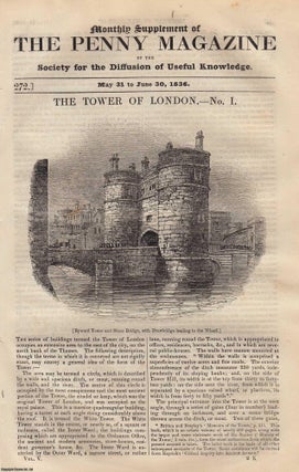 The Tower of London (part 1). Issue No. 272, 1836. Penny Magazine.
