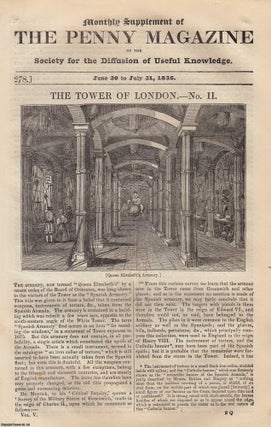 The Tower of London (part 2). Issue No. 278, 1836. Penny Magazine.