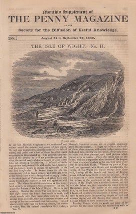 Item #331042 The Isle of Wight (part 2). Issue No. 288, 1836. A complete original weekly issue of...