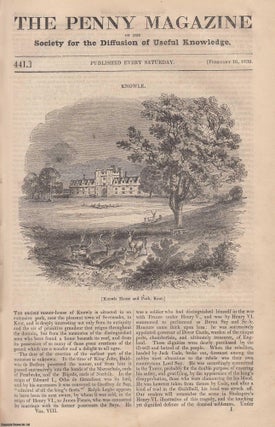 Item #331066 The Ancient Manor-House of Knowle, Kent; Commercial Capabilities of France; The...