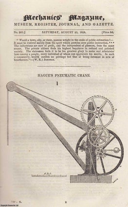 Item #331887 Hague's Pneumatic Crane; Pile Driving; Corn Drying Machine; Scientific Balloon...