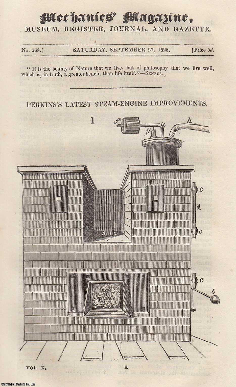Extraction of The Cube Root; Perkins's Latest Steam-Engine Improvements ...