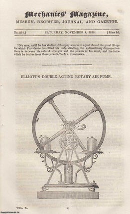 Item #331898 Elliott's Double-Acting Rotary Air-Pump; Instruments For Registering The Quantity...