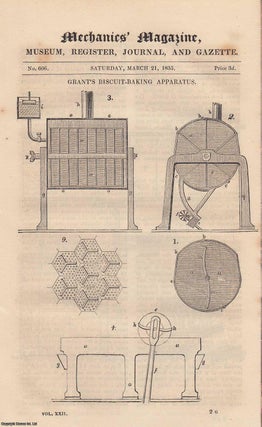 Item #332083 Grant's Biscuit-Baking Apparatus; The Greenwich Railway; The Undulating Railway...