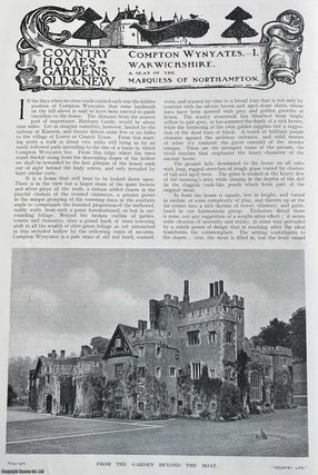 Compton Wynyates, Warwickshire. A Seat of The Marquess of Northampton. Country Life Magazine.