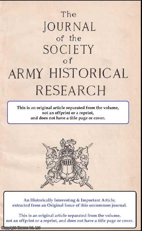 Item #335417 Sir John Fortescue. An original article from the Journal of the Society for Army Historical Research, 1934. Stated.
