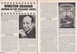 Item #337571 Winston Graham : Author of The Poldark Series. This is an original article separated...