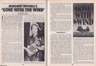 Item #337585 Margaret Mitchell : Gone With The Wind. This is an original article separated from...
