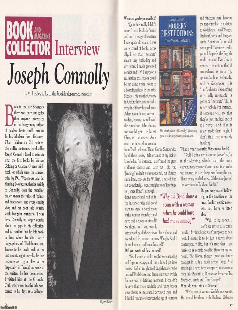 Joseph Connolly's Career : From Bookseller to Novelist and Cultural ...