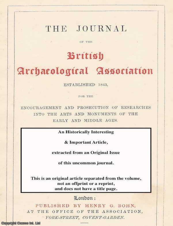 Item #339851 The Coins of Cunobeline (part 1) and of The Ancient Britons. A rare original article...