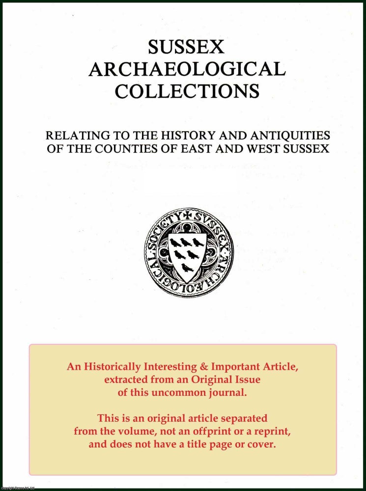 Item #347349 Epidemic Mortality in 16th Century Rye. An original article from the journal of the...