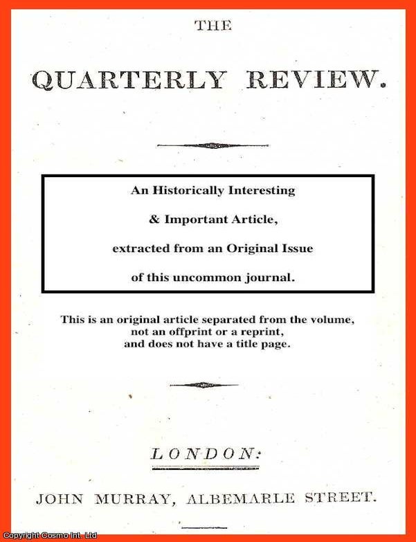 Item #348670 The Church of England Divines of the Seventeenth Century. A rare original article...