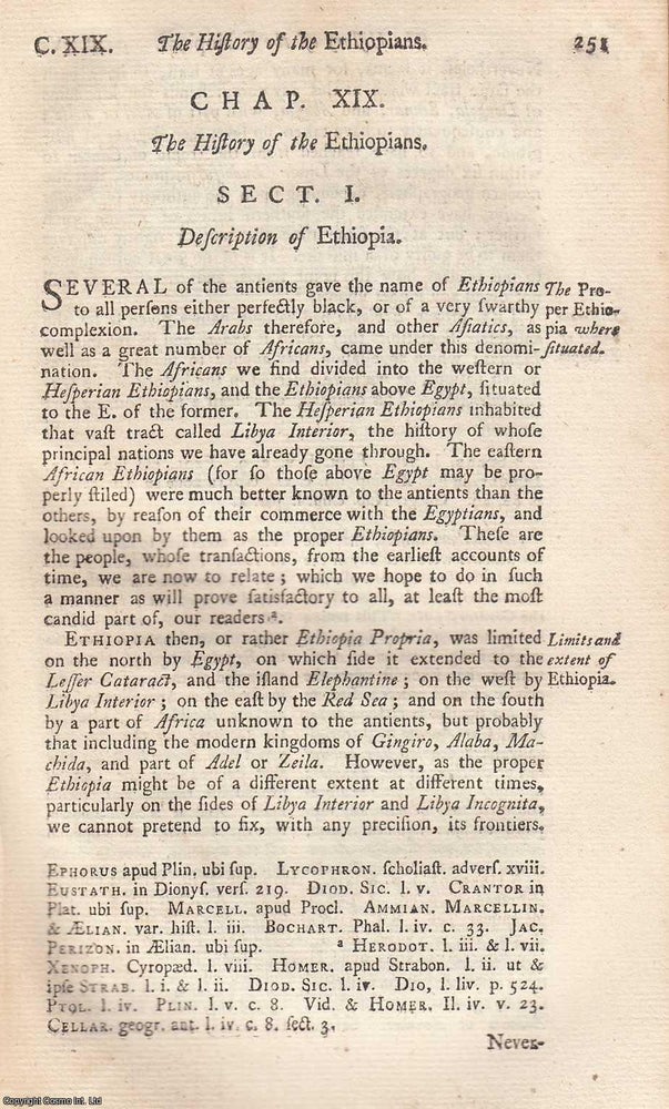 Item #350489 The Peoples and Realms of Ethiopia. The History of the Ethiopians, from The...
