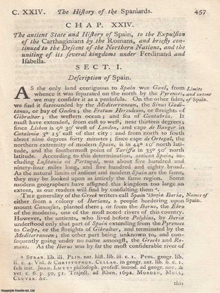 The Ancient Realms of Iberia. The Ancient State and History of Spain, to the Expulsion of the. SPAIN FROM CARTHAGE TO THE.