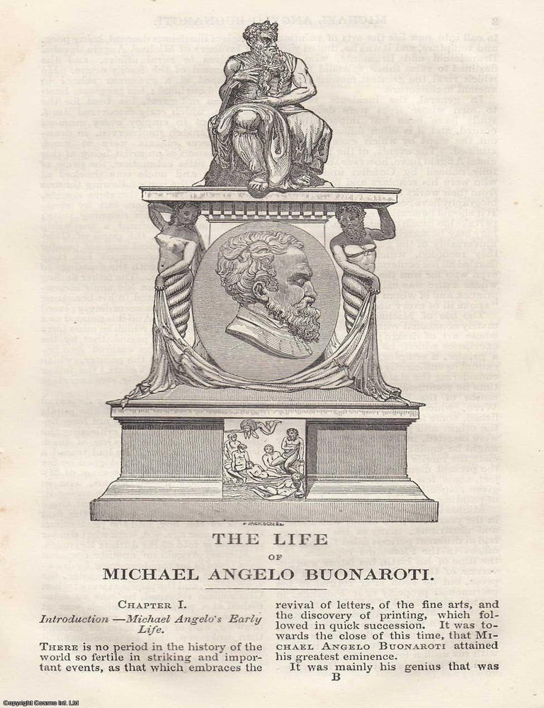 Item #351334 The Life of Michael Angelo Buonaroti : Michaelangelo. Published by : S.D.U.K. 1833. MICHAELANGELO.