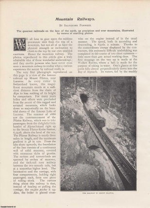 Mountain Railways : An article on various Mountain Railways including. Salvatore Pannizzi.