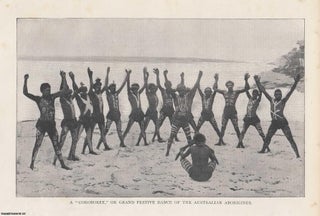 Savages at Play : A description of the varied entertainments with which natives in remote lands amuse themselves. An uncommon complete 2 part original article from the Wide World Magazine, 1898.