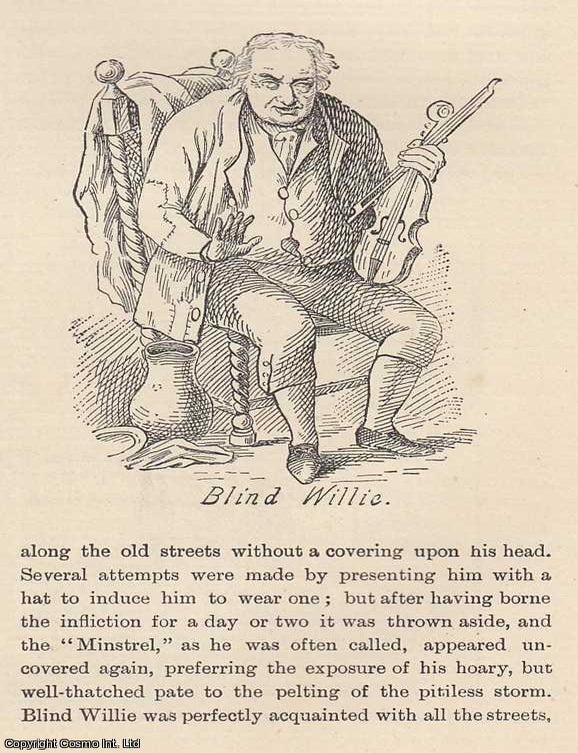 Item #351867 Blind Willie, William Purvis; North Country Garland of Song. An original article...