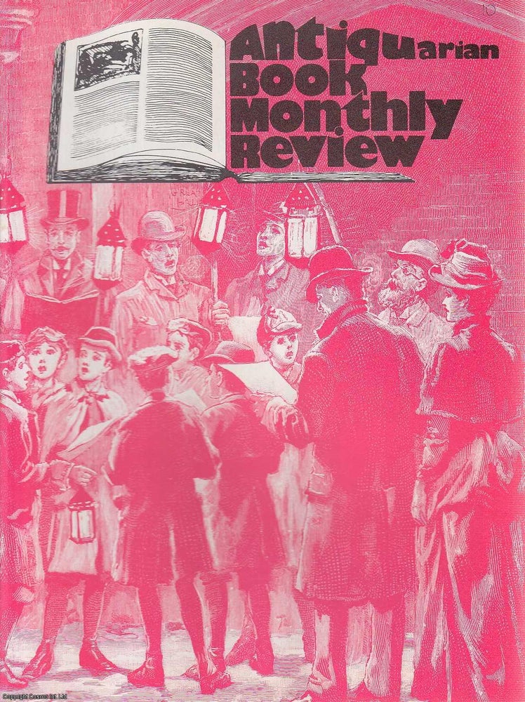 Item #354454 Antiquarian Book Monthly Review (ABMR). Issue No. 10 for November 1974. An original complete monthly issue of the Antiquarian Book Monthly Review (ABMR), 1974. ABMR.