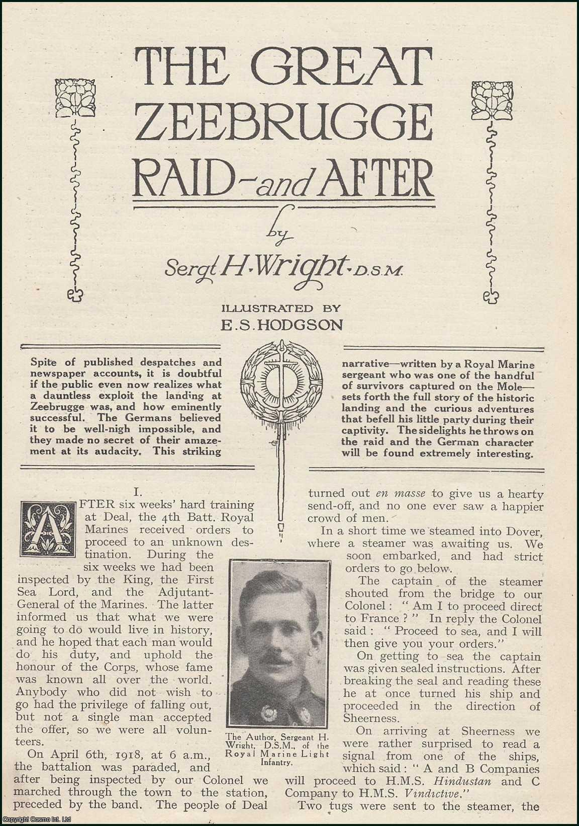 World War One : the Great Zeebrugge Raid & After. Written by a Royal ...