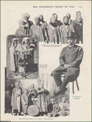 The Mysterious Heart of Asia. The author's War time expedition through Chinese Turkestan, the Kashgar Oasis, the Takla Makan desert, & the city of Yarkand. WIDE WORLD MAGAZINE : Truth really is stranger than fiction : A complete 4 part uncommon original article taken from the Wide World Magazine, 1920.