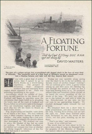 Item #355785 A Floating Fortune, the 6000 ton Ulidia, the property of the Ministry of Shipping....