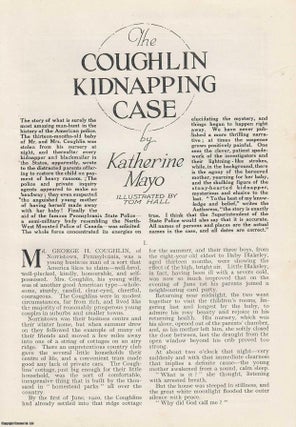 The Coughlin Kidnapping Case, 1920. The child of Mr &. Katherine Mayo., Tom.