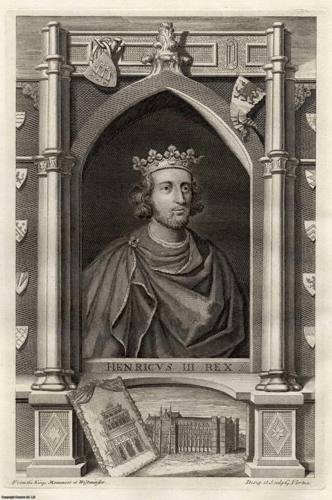 King Henry III, from the King's monument at Westminster; engraved