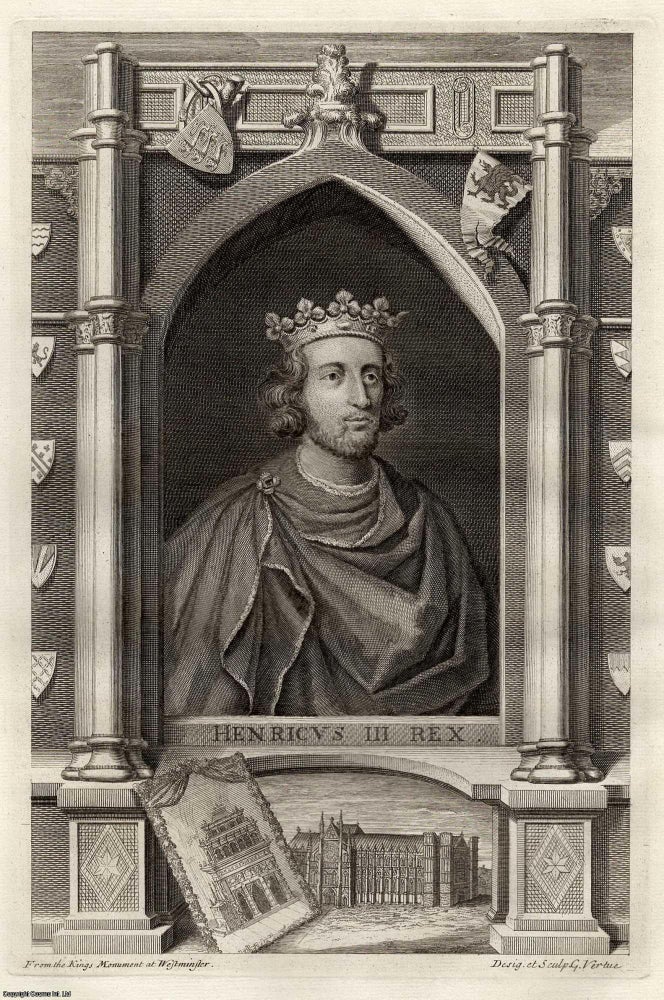 Item #356268 King Henry III, from the King’s monument at Westminster; engraved by George...