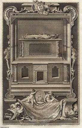 Item #356293 The Monument of King Henry III, in Westminster Abbey. Engraved by Jakob van der...
