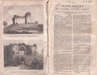 Item #356848 The Gentleman's Magazine Supplement for the Half Year to December 1818. FEATURING...