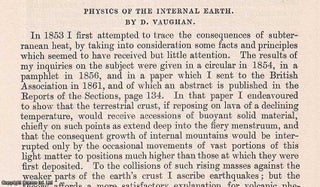 Item #356878 Physics of the Internal Earth. An original article from The London, Edinburgh, and...