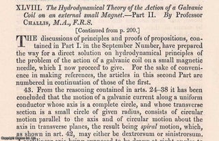 Item #356889 Part 2 of The Hydrodynamical Theory of the Action of a Glavanic Coil on an external...