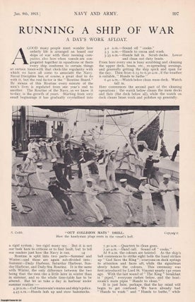 Air Raid on Cuxhaven; Indian Troops, The Pathans; The Vickers' Rifle-Calibre Machine Gun; The Welsh Army Corps; The Anti-Aircraft Corps. Featured in a complete weekly issue of Navy & Army Illustrated, 1915.