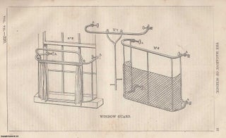 Item #357189 1846, Window Guard. A full page engraving featured in a complete issue of The...
