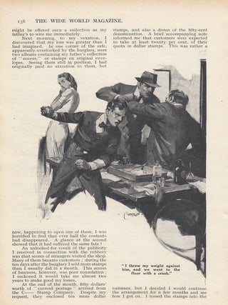 The Stamp Dealer's Story. Stamp dealing in a small town 200 miles from New York during the 1930s : Possibly a fictional story. WIDE WORLD MAGAZINE : Truth really is stranger than fiction : This is WIDE WORLD MAGAZINE : Truth really is stranger than fiction : This is an uncommon original article taken from the Wide World Magazine, 1939.