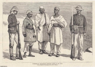 Item #357557 Mahdist War. Prisoners in The Mahdi's Uniform taken at Abu Klea. An original print...