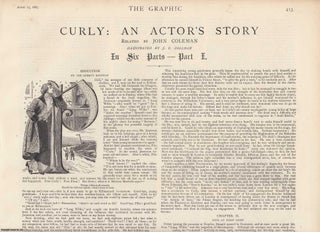 Curly: An Actor's Story. A complete original story, illustrated with. John Coleman., J C.