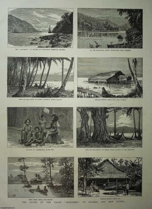 Item #357618 The Cruise of the Yacht Marchesa to Celebes and New Guinea. An original print...