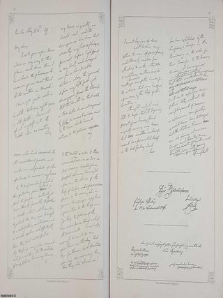 The Autographic Mirror : Mary, Queen of Scots ; Robert Dudley, Earl of Leicester, favourite of Queen Elizabeth ; Lord Clyde ; The Archduke Charles of Austria, and The Duke of Brunswick, Author of the Famous Manifesto of 1792 ; Goethe ; Lucien Bonaparte, Prince of Canino ; Frank E. Smedley ; Maria Edgeworth ; Agnes Strickland ; Jean-Baptiste Faure ; Clara Novello, Countess Gigliucci ; two sketches of Goethe, one by Thackeray, the other by Bettina Von Arnim ; an original Caricature, The Westminster Banquet, by Rowlandson. Autographs of Illustrious & Distinguished Men of Past and Present Times. Volume 1, Part 11, July 15th, 1864.