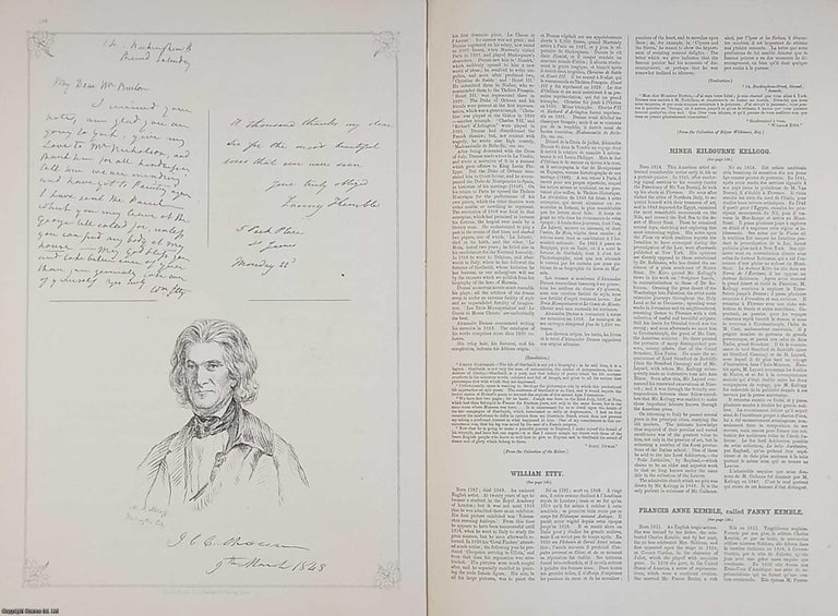 Item #357835 The Autographic Mirror : Milton ; Erasmus ; Ariosto ; John Caldwell Calhoun ; Thomas...