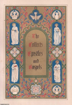 Item #357855 Owen Jones: The Collects, Epistles, and Gospels. A single illuminated page by Jones,...